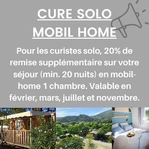 Cure solo mobil-home Amélie-les-bains - Camping Amélia